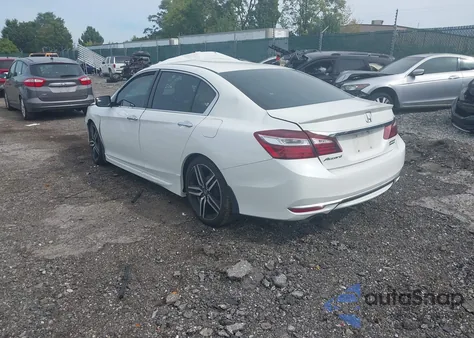 2017 Honda Accord Sport Se z USA, uszkodzony, nr VIN 1HGCR2F16HA196502
